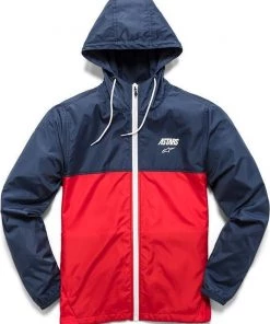 Alpinestars Cruiser Navy/Red Windbreaker Jacket