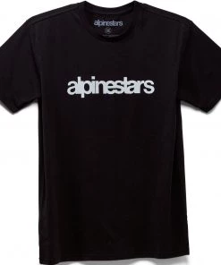 Alpinestars Heritage Word Premium Black Tee