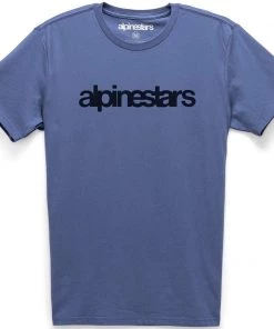 Alpinestars Heritage Word Premium Blue Tee