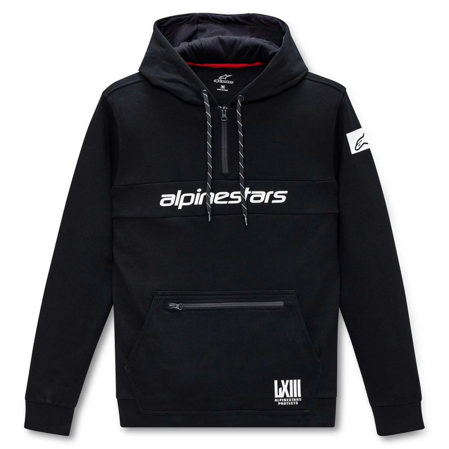 Alpinestars Vital Black Hoodie 1 Alpinestars Vital Black Hoodie