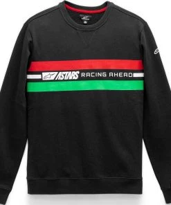 Alpinestars Highway Black/Red/Green Crew Fleece