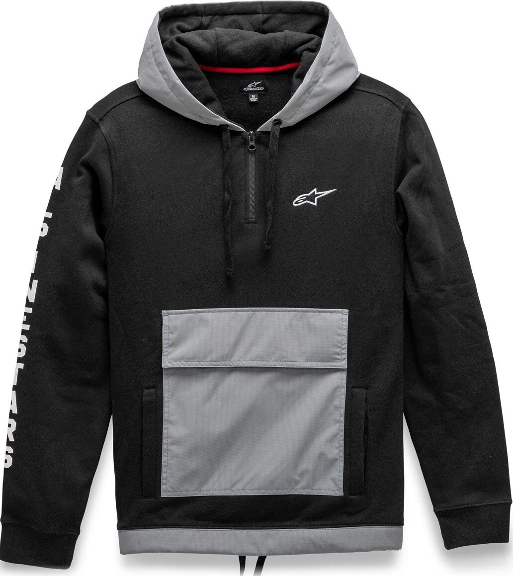 Alpinestars Explorer Black/Grey Hoodie 1 Alpinestars Explorer Black/Grey Hoodie