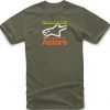 Alpinestars Cropped Military Green Tee