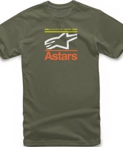 Alpinestars Cropped Military Green Tee