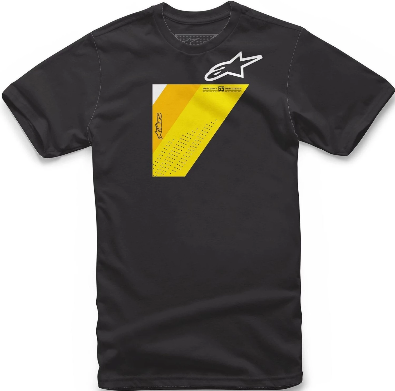 Alpinestars Wedge Black Tee 1 Alpinestars Wedge Black Tee