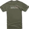 Alpinestars Go Somewhere Military Green Tee