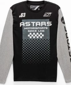 Alpinestars Tachen Black/Heather Grey Tee