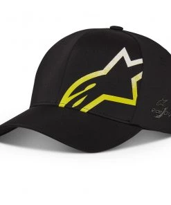 Alpinestars Corp Shift Comet Delta Hat Black/Hi-Vis Yellow