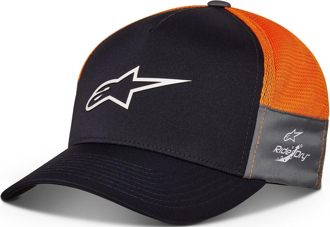 Alpinestars Foremost Tech Hat Navy/Orange 1 Alpinestars Foremost Tech Hat Navy/Orange
