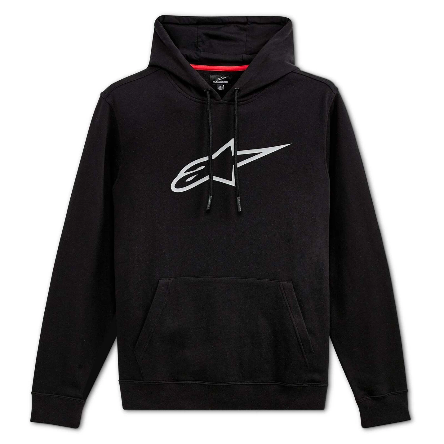 Alpinestars Ageless Black/Grey Pullover Hoodie 1 Alpinestars Ageless Black/Grey Pullover Hoodie