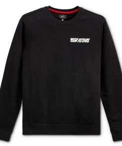 Alpinestars Reblaze Chest Black/White Crew Fleece Jumper