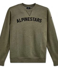 Alpinestars Soph Military Green Crew Fleece Jumper