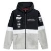 Alpinestars Position Black/White/Silver Zip-Up Hoodie