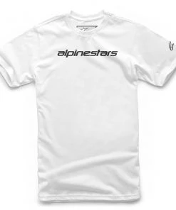 Alpinestars Linear Wordmark White/Black Tee