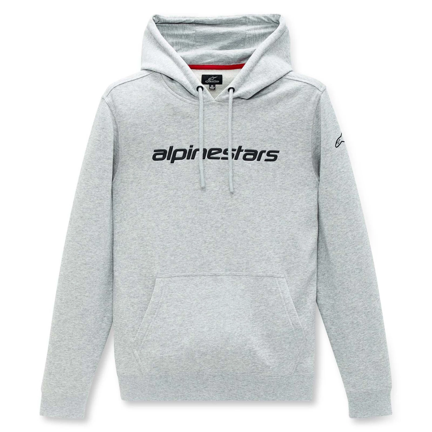 Alpinestars Linear Grey Heather Hoodie 1 Alpinestars Linear Grey Heather Hoodie