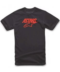 Alpinestars Mixit Black/Fluro Red Tee