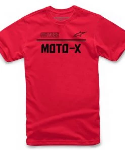 Alpinestars Astars Moto-X Red/Black Tee
