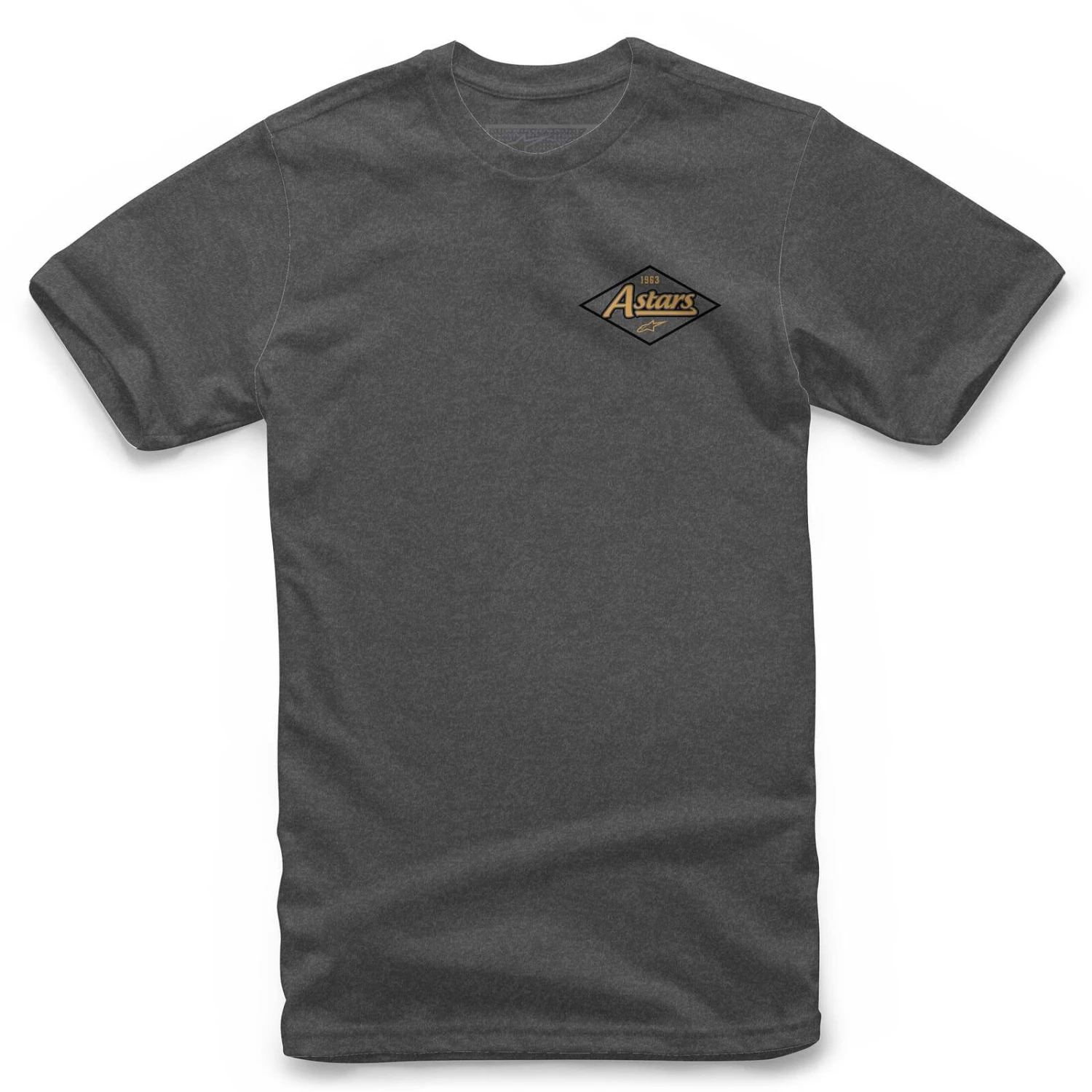 Alpinestars Dialog Charcoal Heather Tee 1 Alpinestars Dialog Charcoal Heather Tee