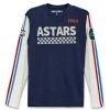 Alpinestars Stadium Navy Long Sleeve Tee