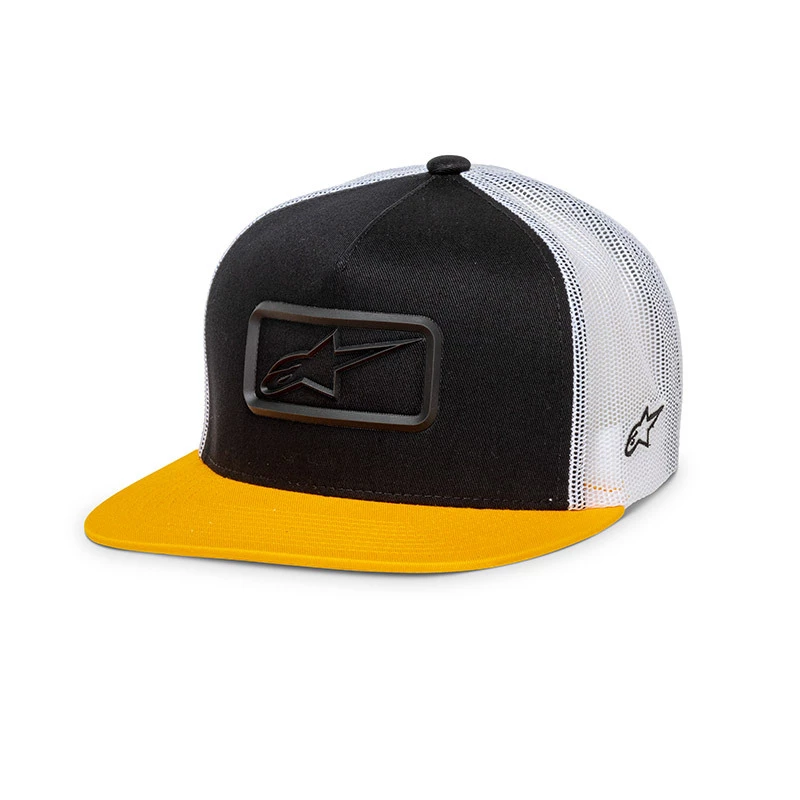 Alpinestars Racer Trucker Hat Black/Yellow 1 Alpinestars Racer Trucker Hat Black/Yellow