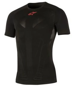 Alpinestars Tech Black/Red Short Sleeve Summer Top