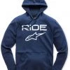Alpinestars Ride 2.0 Navy/White Pullover Fleece