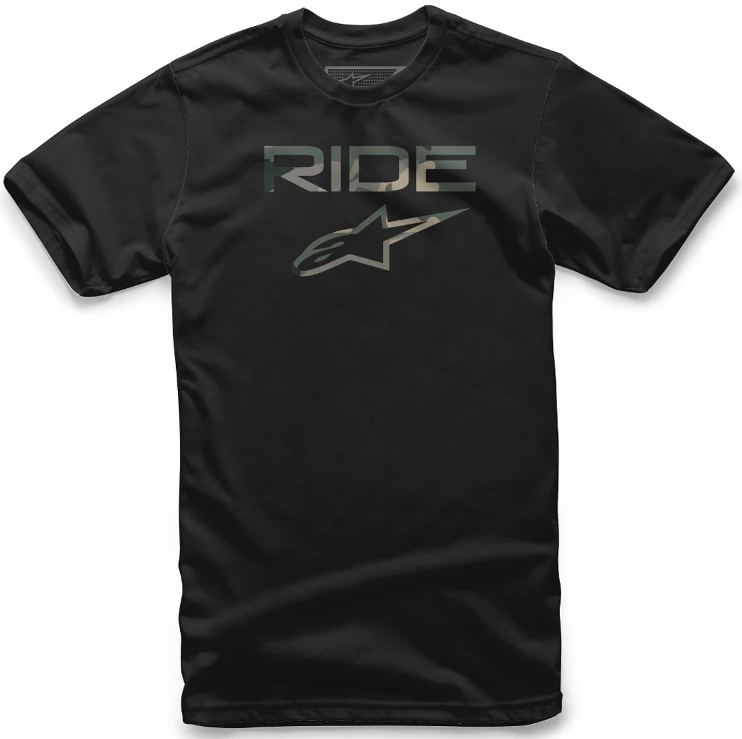 Alpinestars Ride 2.0 Camo Black Tee 1 Alpinestars Ride 2.0 Camo Black Tee