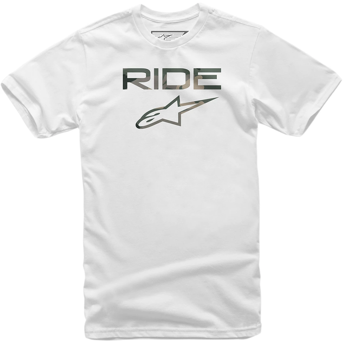 Alpinestars Ride 2.0 Camo White Tee 1 Alpinestars Ride 2.0 Camo White Tee