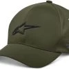 Alpinestars Ageless Delta Hat (Curved Bill/Flex Back) Military Green