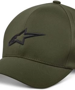 Alpinestars Ageless Delta Hat (Curved Bill/Flex Back) Military Green