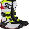 Alpinestars Tech T White/Red/Fluro Yellow Boots