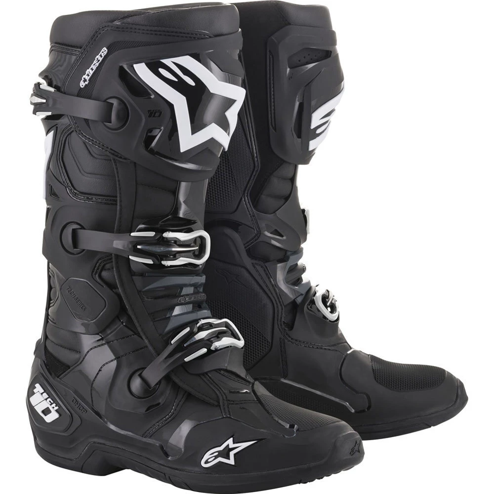 Alpinestars 2021 Tech 10 Black Boots 1 Alpinestars 2021 Tech 10 Black Boots