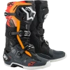 Alpinestars 2021 Tech 10 Black/Grey/Fluro Orange Boots