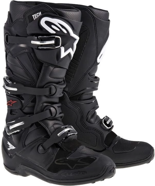 Alpinestars Tech 7 Black Boots 1 Alpinestars Tech 7 Black Boots