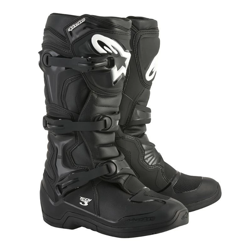 Alpinestars Tech 3 Black Boots 1 Alpinestars Tech 3 Black Boots