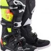 Alpinestars Tech 5 Black/Fluro Yellow/Fluro Red Boots