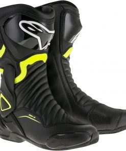 Alpinestars SMX 6 V2 Black/Fluro Yellow Boots