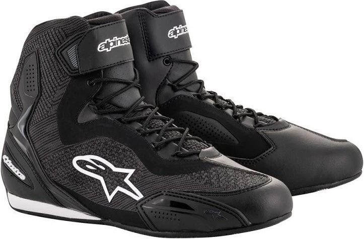 Alpinestars Faster-3 Rideknit Black Shoes 1 Alpinestars Faster-3 Rideknit Black Shoes