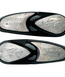 Alpinestars Replacement Magnesium Toe Sliders w/Screws & Hex Key for Supertech/SMX Plus/SMX 6 Boots