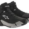 Alpinestars CR-X Drystar Black/Cool Grey Riding Shoes