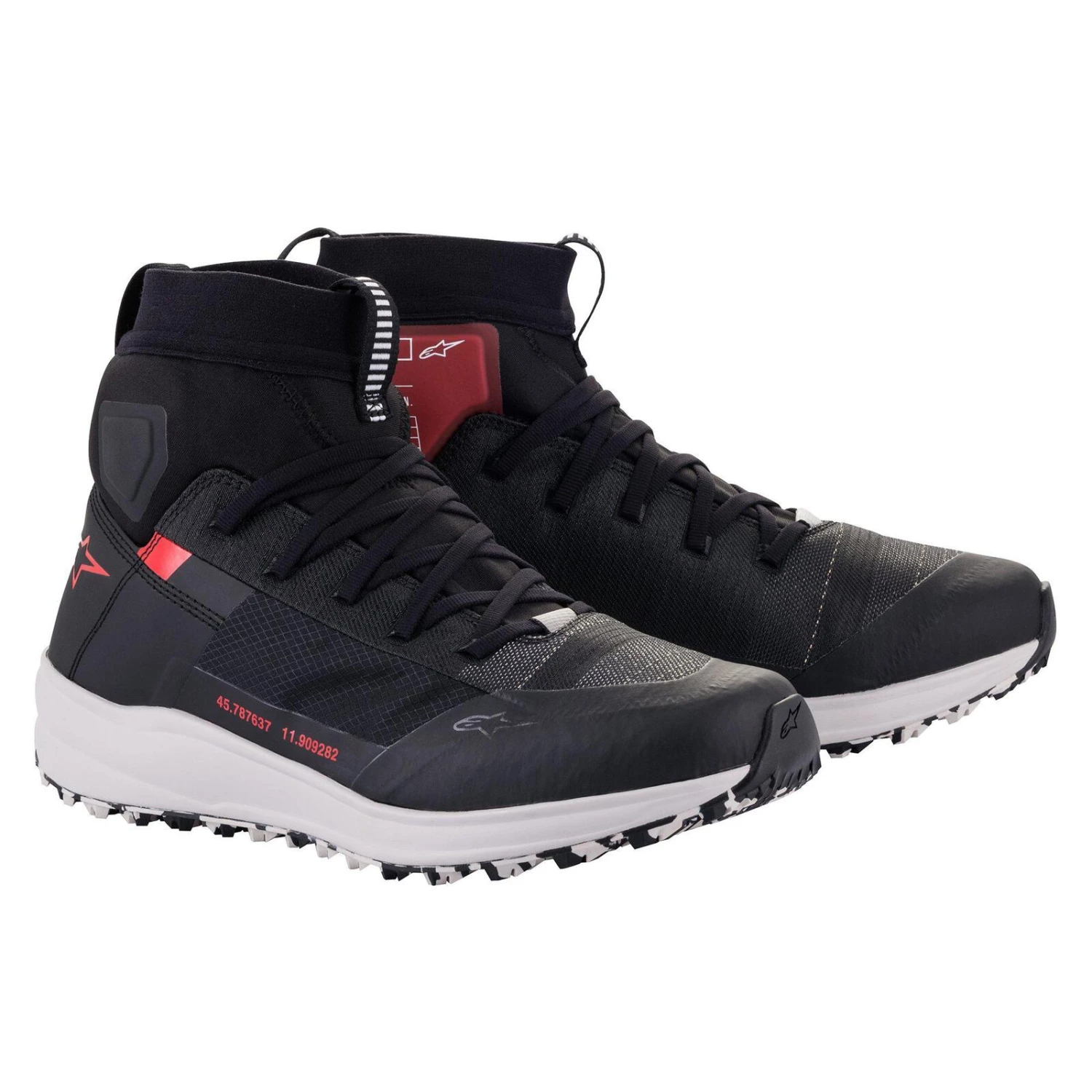 Alpinestars Speedforce Ride Black/White/Red Shoes 1 Alpinestars Speedforce Ride Black/White/Red Shoes
