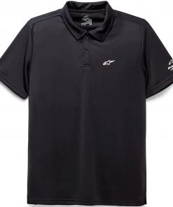 Alpinestars Scenario Performance Black Polo Shirt