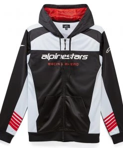 Alpinestars Sessions II Black/White Fleece Hoodie