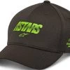 Alpinestars Angle Velo Tech Hat Charcoal/Bright Green