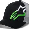Alpinestars Corp Sector Hat Black/Green/White