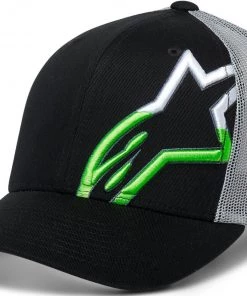 Alpinestars Corp Sector Hat Black/Green/White