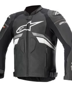 Alpinestars GP Plus R V3 Air Black/Dark Grey Leather Jacket