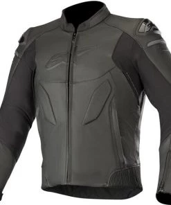 Alpinestars Caliber Black Leather Jacket