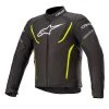 Alpinestars T-Jaws V3 Waterproof Black/Fluro Yellow Textile Jacket