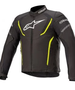 Alpinestars T-Jaws V3 Waterproof Black/Fluro Yellow Textile Jacket